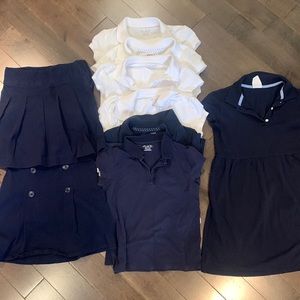 Girls school uniform lot size 7/8